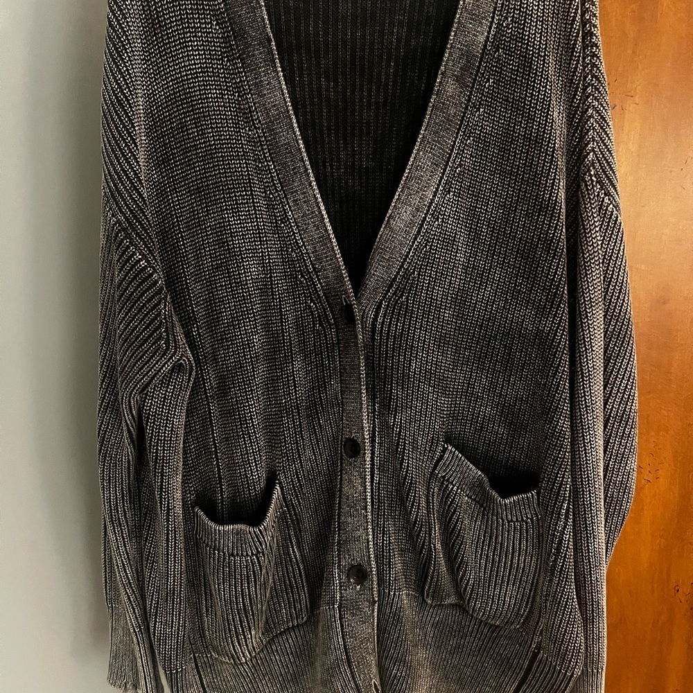 Women’s Black Cardigan Sweater